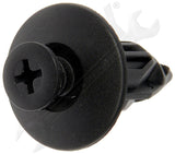 APDTY 157558 Screw -Type Bumper And Fascia Retainer - 1/2 In. Hole With Shoulder