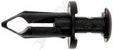 APDTY 157560 Push-Type Rocker And Fender Liner Retainer - 3/8 In. Hole