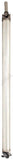 APDTY 157589 Rear Aluminum Driveshaft Assembly