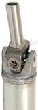 APDTY 157589 Rear Aluminum Driveshaft Assembly
