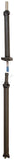 APDTY 157592 2 Piece Rear Driveshaft Assembly