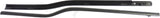APDTY 157609 Rubber Door Window Dew Wipe Weatherstrip Sweep Seal Set Front L&R