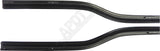 APDTY 157609 Rubber Door Window Dew Wipe Weatherstrip Sweep Seal Set Front L&R