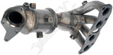 APDTY 157633 Catalytic Converter w/Integrated Exhaust Manifold CARB Compliant