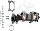 APDTY 157635 Catalytic Converter w/Integrated Exhaust Manifold CARB Compliant