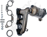 APDTY 157638 Catalytic Converter w/Integrated Exhaust Manifold CARB Compliant