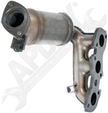 APDTY 157638 Catalytic Converter w/Integrated Exhaust Manifold CARB Compliant