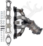 APDTY 157640 Catalytic Converter w/Integrated Exhaust Manifold CARB Compliant