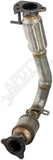 APDTY 157642 Engine Exhaust Catalytic -Converter - Not CARB Compliant