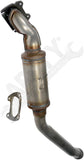 APDTY 157643 Engine Catalytic Converter with Integrated Exhaust Manifold