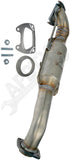 APDTY 157644 Engine Catalytic Converter with Integrated Exhaust Manifold