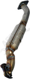 APDTY 157644 Engine Catalytic Converter with Integrated Exhaust Manifold