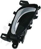APDTY 157678 Interior Door Handle Housing and Chrome Lever Right Side