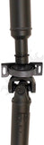 APDTY 157758 2 Piece Rear Driveshaft Assembly with Center Support Bearing