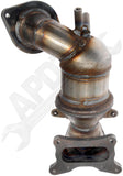 APDTY 157801 Catalytic Converter with Integrated Exhaust Manifold CARB Compliant