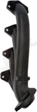 APDTY 157803 	Cast Iron Ceramic Coated Exhaust Manifold Kit Right Side