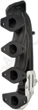 APDTY 157805 Cast Iron Ceramic Coated Exhaust Manifold Kit Left Side 5.4L
