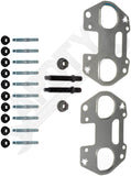 APDTY 157805 Cast Iron Ceramic Coated Exhaust Manifold Kit Left Side 5.4L