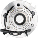 APDTY 157881 Wheel Hub And Bearing Assembly Front Left or Right w/ABS Sensor