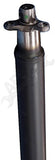 APDTY 157895 Rear 2 Piece Driveshaft Assembly w/Center Support Bearing