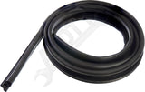 APDTY 157913 A-Pillar Upper Body-Side Rubber Weatherstip Seal; Hood To Rear Door