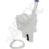 APDTY 157915 Windshield Washer Fluid Reservoir with Washer Fluid Pump