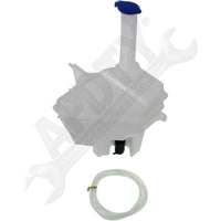 APDTY 157915 Windshield Washer Fluid Reservoir with Washer Fluid Pump