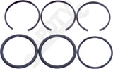 APDTY 157951 Front Differential Axle Rebuild Kit w/ Intermediate Shaft