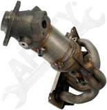 APDTY 157994 Catalytic Converter with Integrated Exhaust Manifold