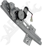 APDTY 158000 Power Window Motor Regulator Assembly Front Right (One-Touch AUTO)