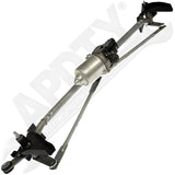APDTY 158053 Windshield Wiper Transmission Linkage And Motor Assembly