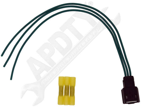 APDTY 158058 Ignition Coil Wire Harness Pigtail Connector Replaces 9U2Z14S411EA