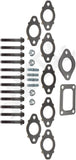 APDTY 158060 Ceramic Coated Exhaust Manifold Kit 6.7L Cummins Turbo Diesel