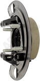 APDTY 158079 Loaded Parking Brake Shoe & Backing Plate Assembly; Rear L or R