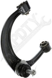 APDTY 158179 Front Left Upper Adjustable Caster/Camber Control Arm w/BallJoint