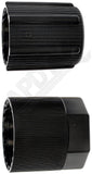 APDTY 158183 Air Conditioning AC Low & High Side Service Port Cap Set
