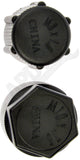 APDTY 158183 Air Conditioning AC Low & High Side Service Port Cap Set