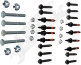 APDTY 158185 Complete Exhaust Manifold Gasket & Hardware Stud Bolt Kit HEMI 5.7L