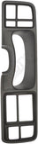 APDTY 158187 Dashboard Instrument Cluster Trim Bezel - Gray