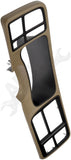 APDTY 158189 Dashboard Instrument Cluster Trim Bezel - Beige/Tan