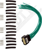 APDTY 158225 Headlight Wiring Harness Connector