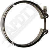 APDTY 158255 Exhaust V-Band Clamp