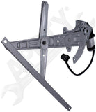 APDTY 158388 	Rear Left	 Window Regulator And Lift Motor Assembly