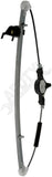APDTY 158417 Rear Right Power Window Regulator (Regulator Only)