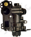 APDTY 158485 Engine Water Pump Thermostat Assembly (Aluminum Housing Upgrade)