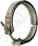 APDTY 158487 Stainless Steel Exhaust Pipe Clamp