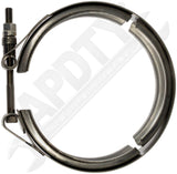 APDTY 158487 Stainless Steel Exhaust Pipe Clamp