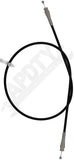 APDTY 158508 Rear Left Cargo Door Release Cable - Lower Cable