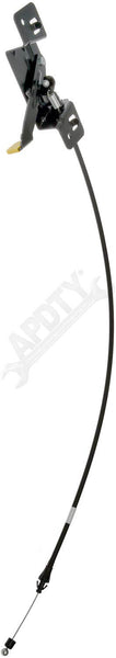 APDTY 158515 Secondary Hood Release Cable Assembly with Release Lever