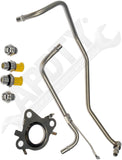 APDTY 158535 Engine Turbo Charger Coolant Lines Kit (3.5L; Supply & Return)